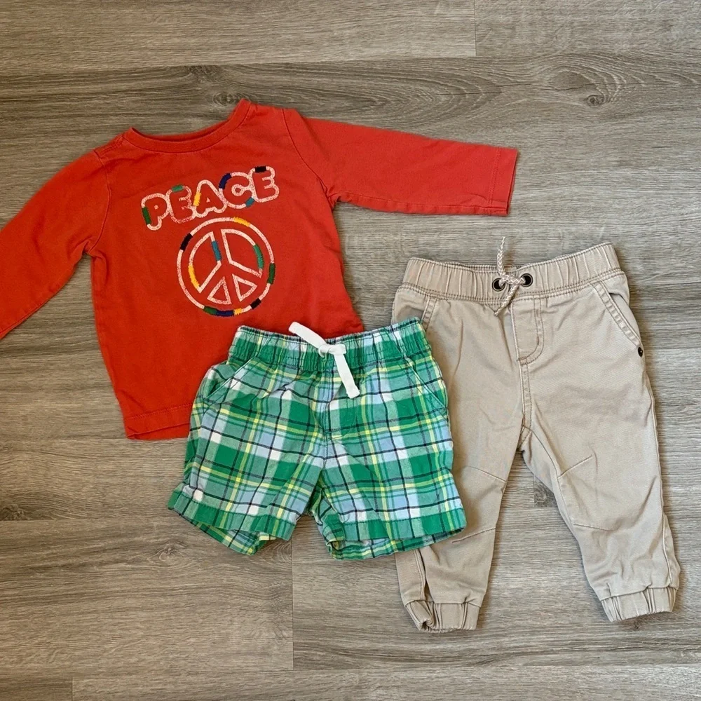 Gymboree baby boys matching set
